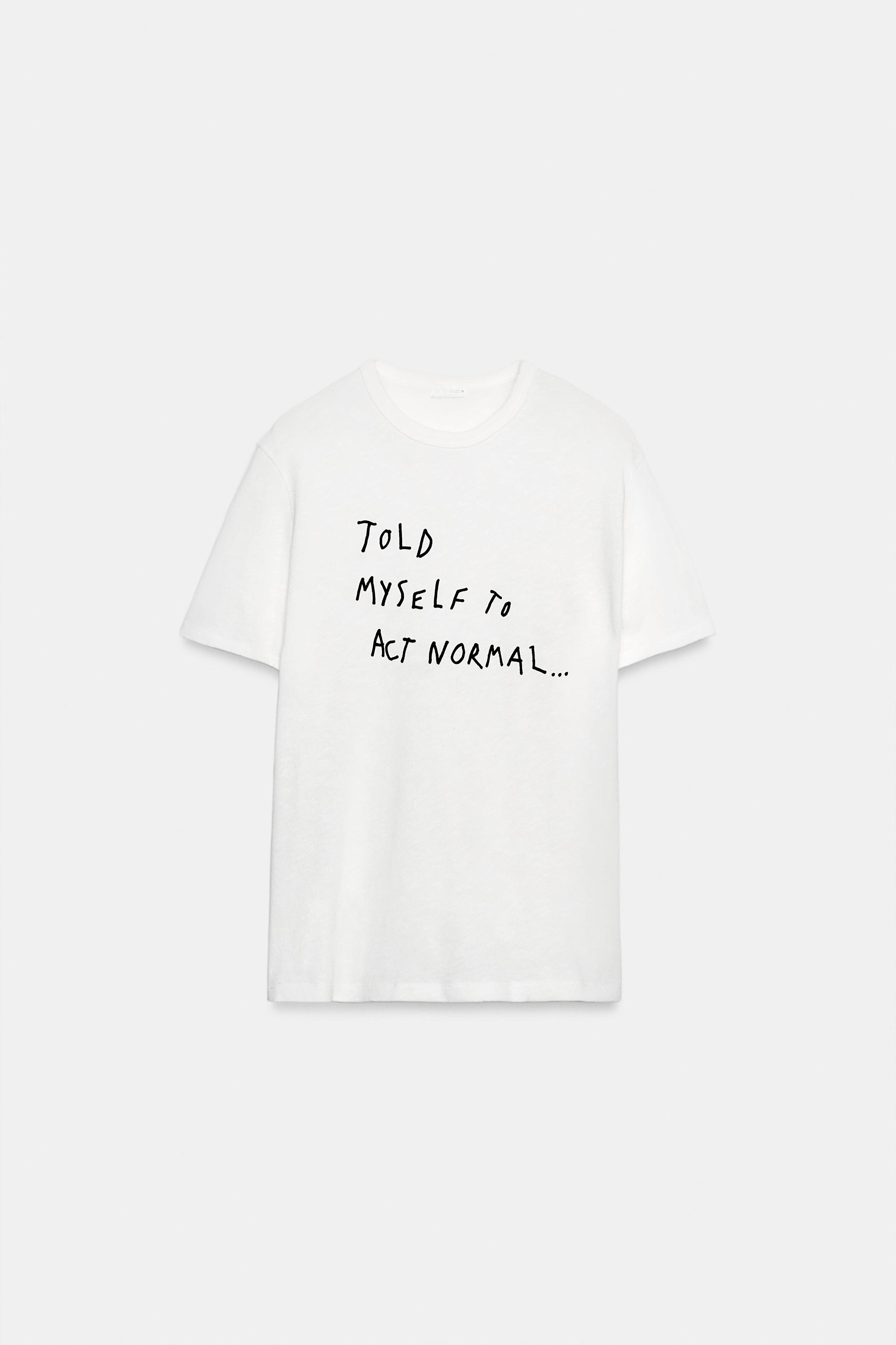 FLAMÉ TEXT T-SHIRT